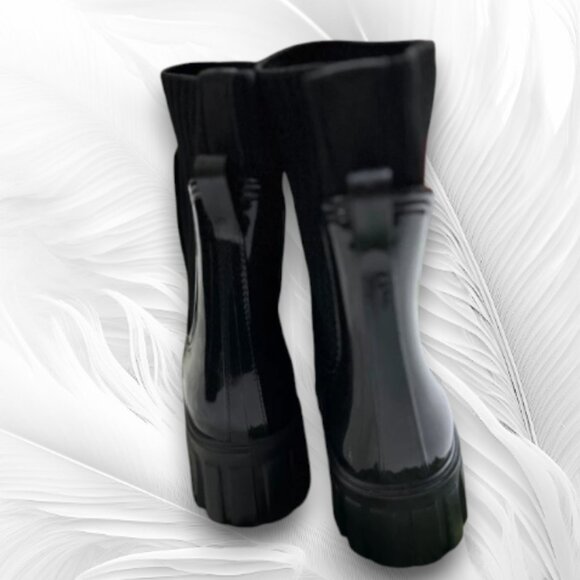 Rubber Chelsea Boots Waterproof Size: 8 - Picture 3 of 7